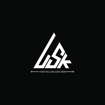 LSK letter logo creative design. LSK unique design
