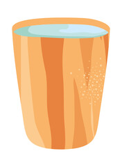 bucket with water