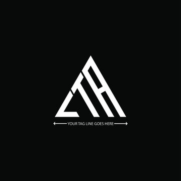 LTA letter logo creative design. LTA unique design
