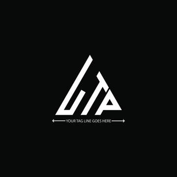 LTP letter logo creative design. LTP unique design