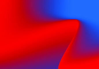 Red and blue gradient mesh abstract background