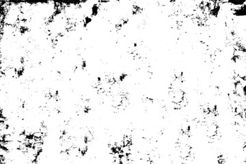Vector grunge texture black and white  background.
