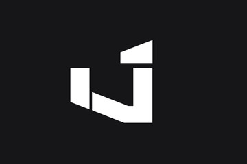 Letter  J Logo Design Vector Template. 