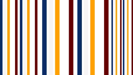 Afwasbaar behang fabric Retro Color style seamless stripes vector pattern. Lines banner © Background.cc