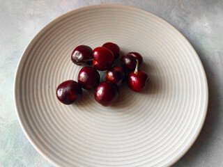 fresh cherries