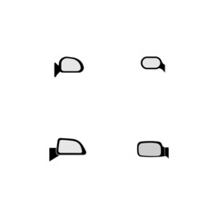 rear view mirror icon