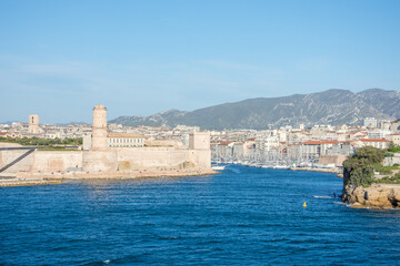 discovery of the harbor of Marseille and the islands of the region, France