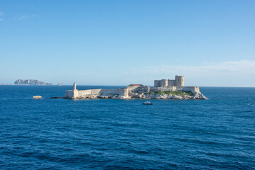 discovery of the harbor of Marseille and the islands of the region, France