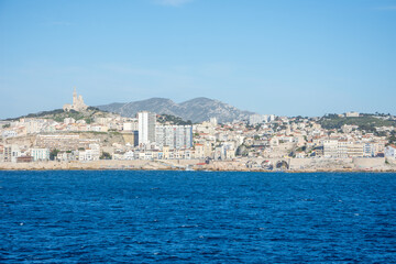 Fototapeta premium discovery of the harbor of Marseille and the islands of the region, France