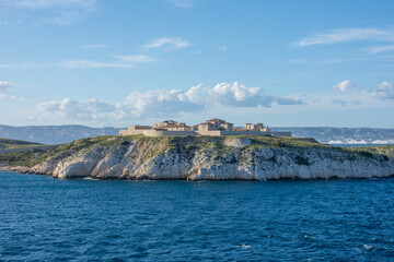 discovery of the harbor of Marseille and the islands of the region, France