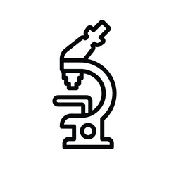 Microscope, lab icon