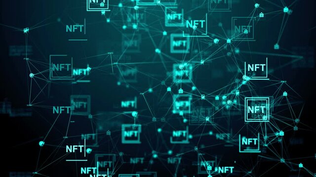 NFT or NFTs non-fungible tokens unique digital asset blockchain technology