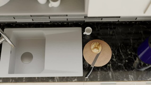 3d visualization of the kitchen