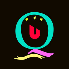 illustration of an background with a symbol of
