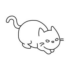 cat cartoon illustration