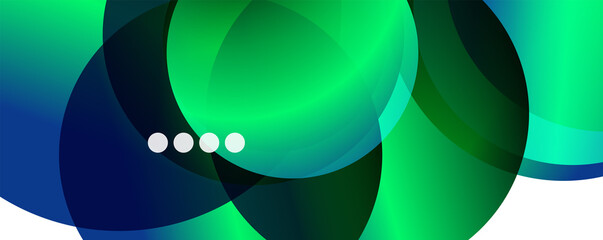 Fluid gradients, swirls and circles. Bright color lines. Vector Illustration For Wallpaper, Banner, Background, Landing Page