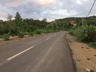 road in the mountains