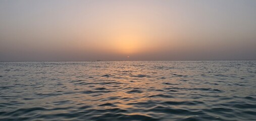 Fototapeta premium sunset on the beach