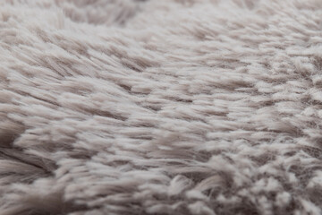 texture background fur fabric factory fluffy soft delicate gray surface