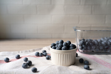 新鮮なブルーベリー