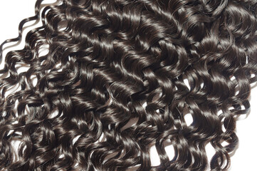 curly black human hair weaves extensions bundles