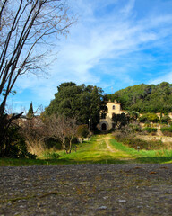 Typical historical home of Catalonia