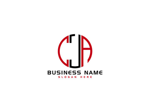Letter CJA Logo Icon Vector Image Design For New Business