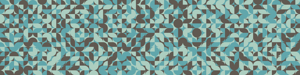 Abstract Geometric Pattern generative computational art illustration