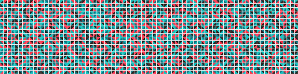 Fototapeta premium Abstract Geometric Pattern generative computational art illustration
