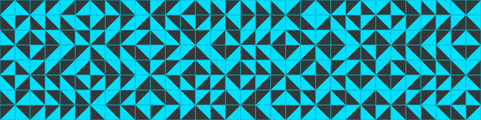 Abstract Geometric Pattern generative computational art illustration
