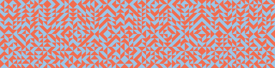 Abstract Geometric Pattern generative computational art illustration