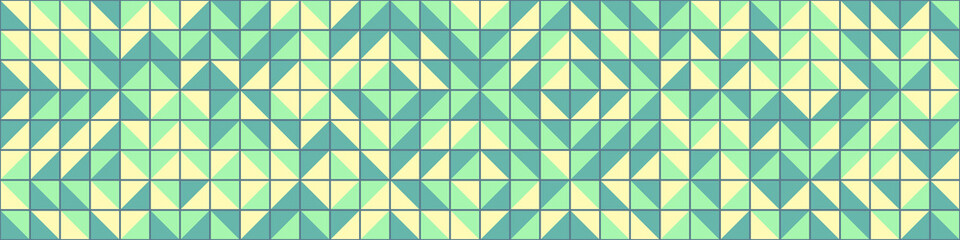 Fototapeta premium Abstract Geometric Pattern generative computational art illustration