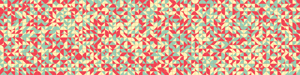 Abstract Geometric Pattern generative computational art illustration