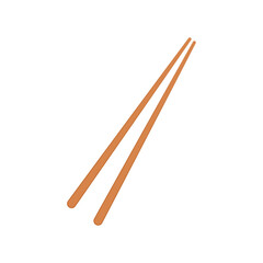 Chopsticks vector. chopsticks white background. wallpaper. free space for text. copy space.
