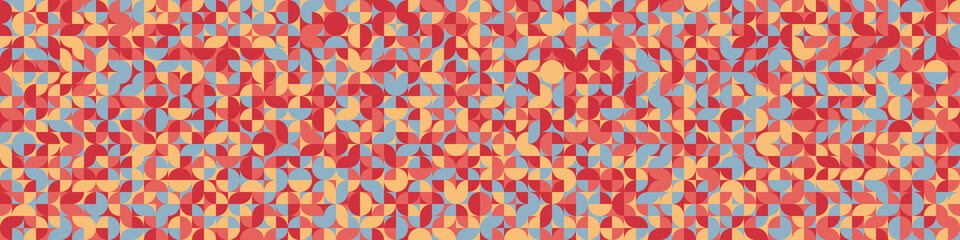 Abstract Geometric Pattern generative computational art illustration