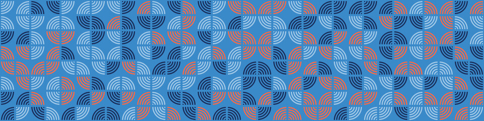 Abstract Geometric Pattern generative computational art illustration