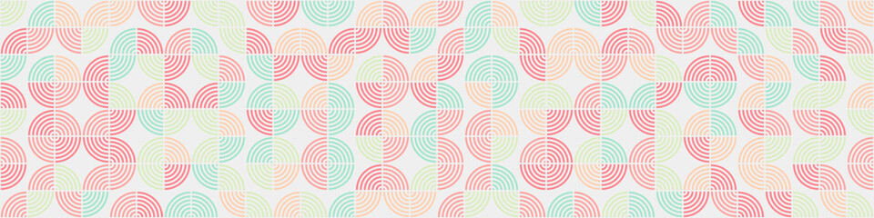 Abstract Geometric Pattern generative computational art illustration