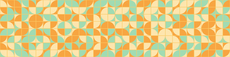 Abstract Geometric Pattern generative computational art illustration