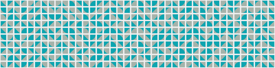 Fototapeta premium Abstract Geometric Pattern generative computational art illustration