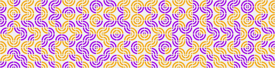 Fototapeta premium Abstract Geometric Pattern generative computational art illustration