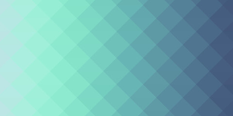 Abstract blue low-polygons generative background, illustration. Triangular pixelation.