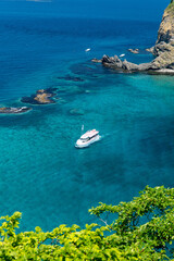 北海道　積丹半島の夏の風景