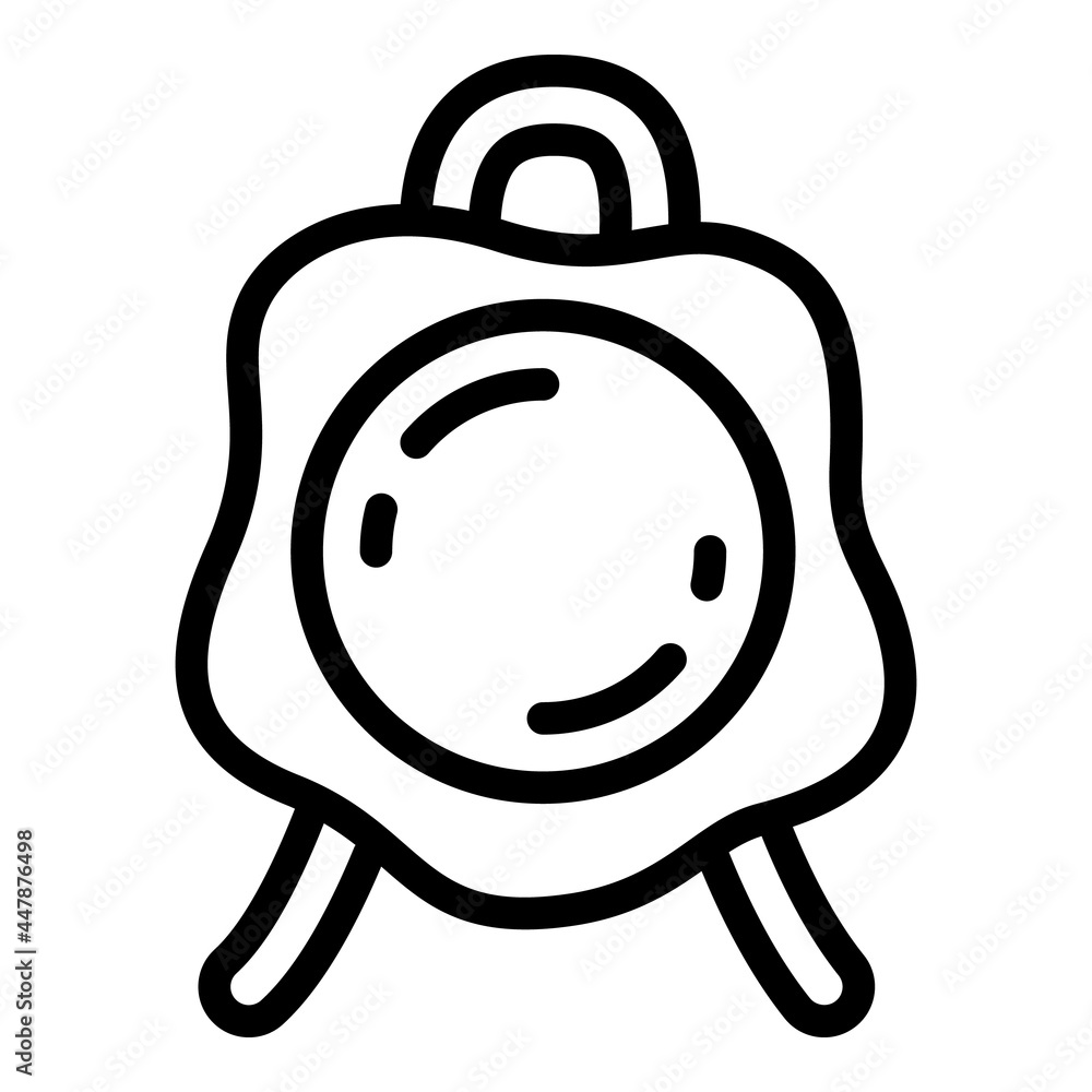 Poster post wax icon. outline post wax vector icon for web design isolated on white background