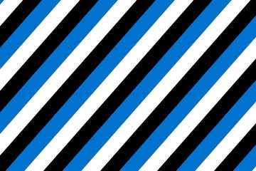 Simple geometric pattern in the colors of the national flag of Estonia