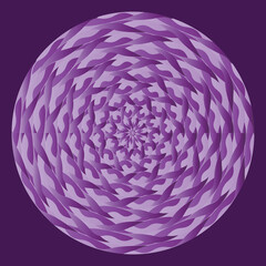 Dotted Halftone Vector Spiral Pattern or Texture. Backgrounds with Strips