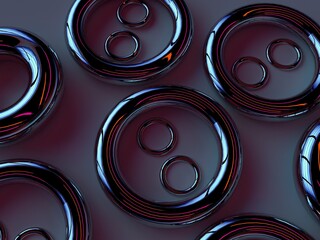 Illuminated Chrome Rings