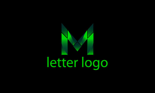 M letter logo design idea | letter logo concept.