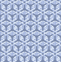 Abstract seamless background. Noise structure with cubes