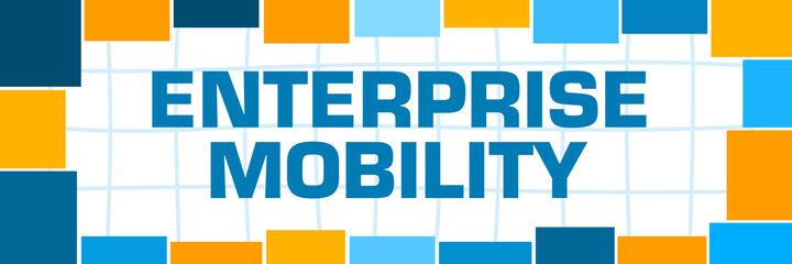 Enterprise Mobility Blue Orange Surround Boxes Horizontal 