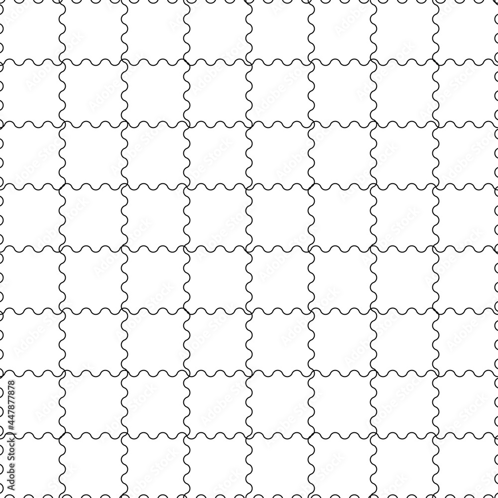 Leinwandbilder empty marks wallpaper. vector seamless patches pattern.